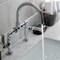 Kingston Brass Whitaker Industrial Style Bridge Bathroom Faucet W/ Pop-Up Drain, Chrm KS2171KL - alternate 2